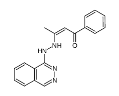 1(2H)-Phthalazinone, (1-methyl-3-oxo-3-phenyl-1-propenyl)hydrazone, (E)- (9CI) 结构式