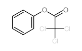 三氯乙酸苯酯 结构式