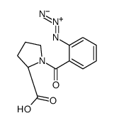 L-Proline, 1-(2-azidobenzoyl)- 结构式