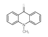 10-甲基-9(10H)-吖啶硫酮 结构式