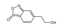 2,1,3-苯并恶二唑-5-乙醇 1-氧化物 结构式