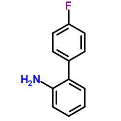 4-氟-联苯-2-胺 结构式