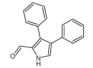 1H-Pyrrole-2-carboxaldehyde, 3,4-diphenyl- 结构式