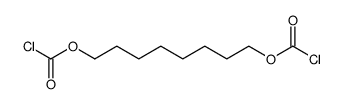 氯甲酸-1,8-辛二酯 结构式