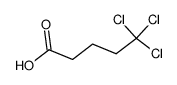 5,5,5-三氯戊酸 结构式