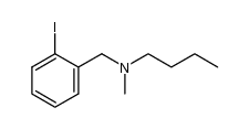 Benzenemethanamine, N-butyl-2-iodo-N-methyl- 结构式