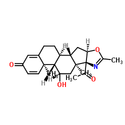 21-脱乙酰氧基地夫可特 结构式