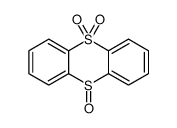 噻蒽 5,5,10-三氧化物 结构式