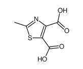 2-甲基噻唑-4,5-二羧酸 结构式