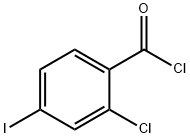 2-氯-4-碘苯甲酰氯 结构式