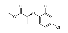 (S)-2-(2,4-二氯苯氧基)丙酸甲酯 结构式