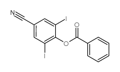 4-羟基-3,5-二碘苯甲酸苯甲腈 结构式