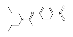 Ethanimidamide, N'-(4-nitrophenyl)-N,N-dipropyl- 结构式