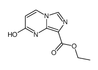 2-羟基咪唑并[1,5-A]嘧啶-8-羧酸乙酯 结构式