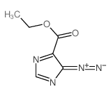 (5-乙氧羰基咪唑-4-亚基)-亚氨基氮鎓 结构式