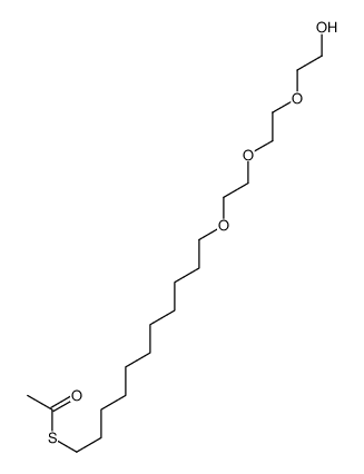 22-KETO-21-THIA-3,6,9-TRIOXATRICOSAN-1-OL 结构式