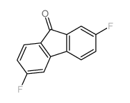 2,6-二氟-9H-芴-9-酮 结构式