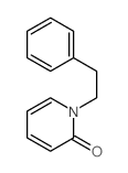 1-苯乙基-2-吡啶酮 结构式