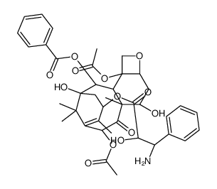 紫杉醇杂质71(N-苯唑基紫杉醇) 结构式