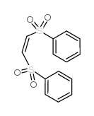 顺-1,2-双(苯基磺酰基)乙烯 结构式