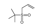1-Propene, 3-[(1,1-dimethylethyl)sulfonyl]- 结构式