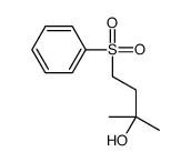 2-甲基-4-(苯磺酰基)-2-丁醇 结构式
