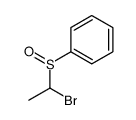Benzene, [(1-bromoethyl)sulfinyl]- 结构式