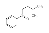 苯[(3-甲基丁基)亚磺酰基] 结构式