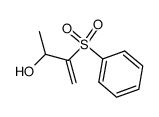 3-Buten-2-ol, 3-(phenylsulfonyl)- 结构式