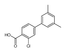 3-氯-3,5-二甲基-[1,1-联苯]-4-羧酸 结构式