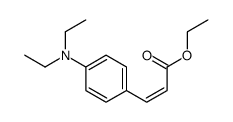 2-Propenoic acid, 3-[4-(diethylamino)phenyl]-, ethyl ester, (E)- (9CI) 结构式