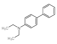 N,N-二乙基-4-氨基联苯 结构式
