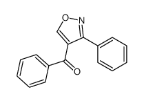 苯基-(3-苯基-4-异恶唑基)甲酮 结构式