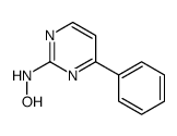 N-羟基-4-苯基-2-嘧啶胺 结构式