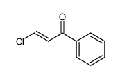 3-氯-1-苯基-2-丙烯-1-酮 结构式