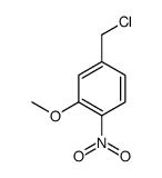 4-(氯甲基)-2-甲氧基-1-硝基苯 结构式