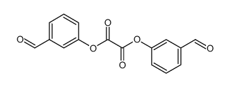 乙二酸二(3-甲酰基苯基)酯 结构式