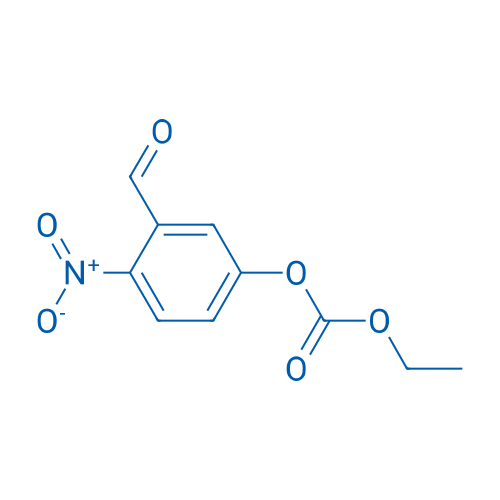 ethyl (3-formyl-4-nitro-phenyl) carbonate 结构式