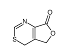 4H-呋喃并[3,4-d][1,3]噻嗪-7(5H)-酮 结构式