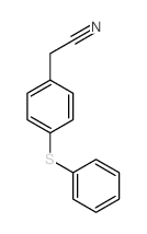 4-(苯硫基)苯乙腈 结构式