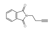 N-(3-丁炔)邻苯二甲酰亚胺 结构式