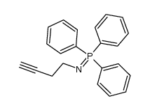 3-Butyn-1-amine, N-(triphenylphosphoranylidene)- 结构式
