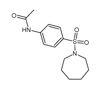 N-[4-(azepan-1-ylsulfonyl)phenyl]acetamide 结构式