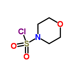 吗啉-4-磺酰氯 结构式