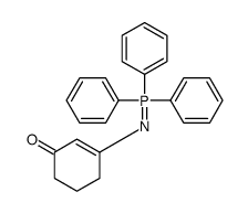 2-Cyclohexen-1-one, 3-[(triphenylphosphoranylidene)amino]- 结构式