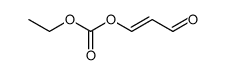 碳酸乙基-3-氧代-1-丙烯-1-基酯 结构式