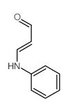 3-苯胺基丙烯醛 结构式