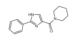 Methanone, (2-phenyl-1H-imidazol-5-yl)-1-piperidinyl- 结构式