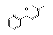 2-Propen-1-one, 3-(dimethylamino)-1-(2-pyridinyl)-, (Z)- (9CI) 结构式