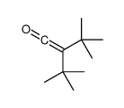 2-叔丁基-3,3-二甲基-1-丁烯-1-酮 结构式